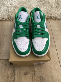 Jodan 1 Low Lucky Green Aquatone - 7