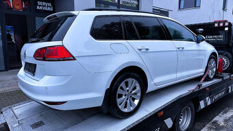 Vůz na náhradní díly VW Golf 7 kombi 2015 CLHA QRK LC9A - 7