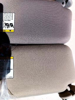 Sluneční clony pro Toyota Camry 07-11, šedé/béžové - 7