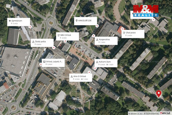 Pronájem kancelářského prostoru, Orlová, ul. Osvobození - 7