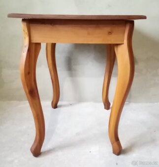 Stůl - stolek - třešňové dřevo - 7