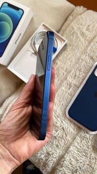 Prodám modrý iPhone 12 mini 128GB top stav - 7