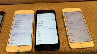 iPhone sbírka mobilů 1ks 6, 2ks 7 a 1ks 8 - 7