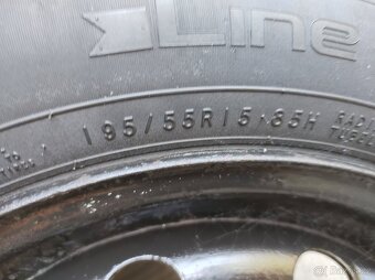 195/55 r15 + disk 5x100 škoda vw audi seat - REZERVA - 7