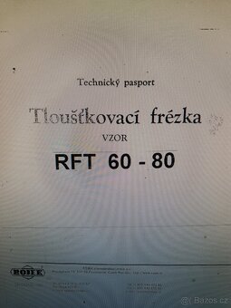 Žiletkový litinový protah Rojek 80cm s elektrickým zdvihem - 7