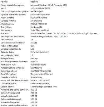 nově repasovaný značkový PC TRILINE (1) - 7