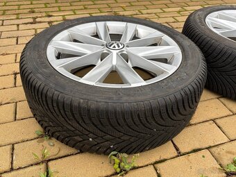 Originál ALU kola VW R17 zimní pneu 225/50 R17 - 7