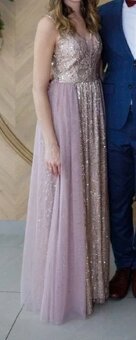 plesové šaty M - 7