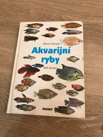 Knihy o akvaristice a rybářství. - 7