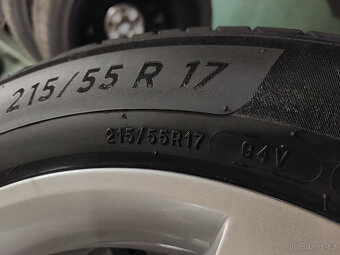 Originál alu kola 17" na Škoda Superb III. letní - 7