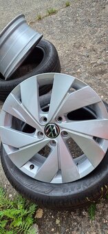 Originální disky VW r17 5x112 Volkswagen Golf 8 alu disky 6, - 7