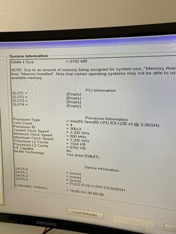 Dell PowerEdge T20 – tichý server / pracovní stanice - 7