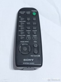 věž Sony RX70 - 7