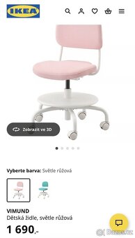 Dětská ergonomická rostoucí židle - 7