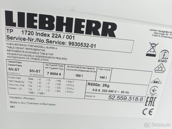 Lednička Liebherr- skoro nová (široká 60 cm) - 7