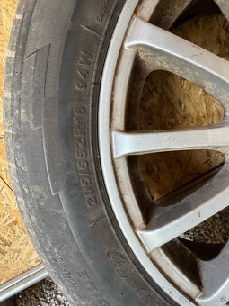 16" ALU kola - 5x100 - 205/55/r16 letní ŠKODA - 7