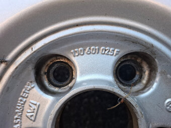 Originální Alu VW kola 16" 5 x 100 ET 42, disk 6.5Jx16H2 - 7