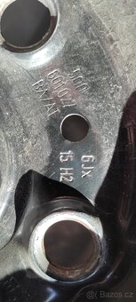 VW plechové disky 15 palců - 7