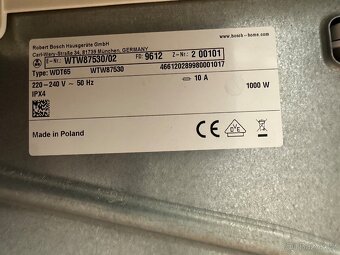 Sušička prádla Bosch (284) - 7