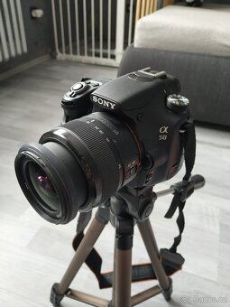 SONY Alpha SLT-A58 + stativ Hama - 7