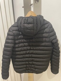 Značková prošívaná bunda s kapucí - 7