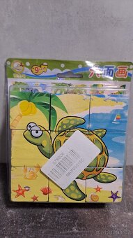 Dřevěné kostky s obrázky - 7