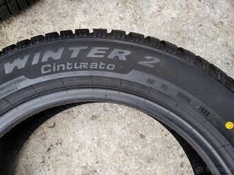 Prodám téměř nové zimní pneu Pirelli 225/55/17 - 7