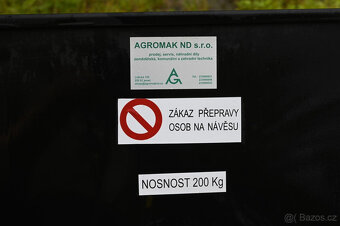Vozík NT 2 Seco za traktůrek / sekačku - 7