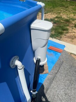 Bazén 6,1x3,66x1,22m;+písk.filtrace Marimex ProStar6;+solar - 7