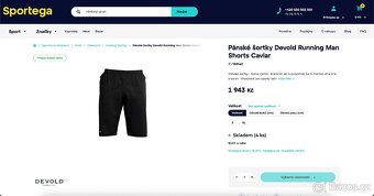 Nové sportovní kraťase Devold Running Shorts Man vel. XL - 7