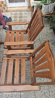 Dřevěný zahradní nábytek Harbo - 7