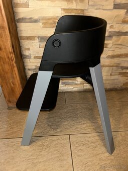 Židlička Stokke Steps Black/ Storm Grey - 7