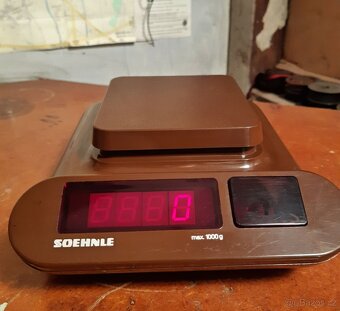 Retro digitální váha Soehnle, 70.-80. léta - 7