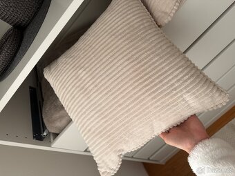 Manšestrová rohová sedačka sedací souprava - 7