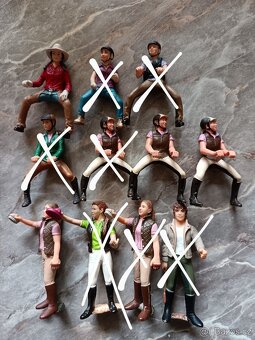 Schleich Kůň a jezdec, sady, Bayala - 7