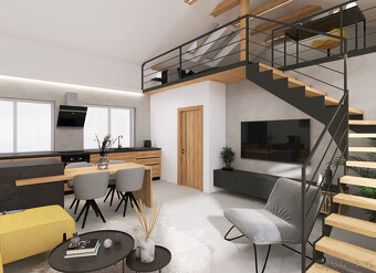Prodej bytu 3+KK loft 78,6 m², parkovací stání, Švábenice - 7