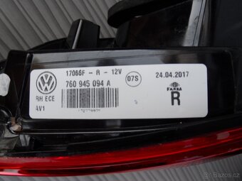 Nové SVĚTLA ZADNÍ LED VW TOUAREG III Od roku 2017 - 7