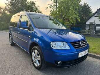 VW CADDY MAXI 1.9TDI 77KW 7 MÍST R.V.2009 TOP STAV - 7