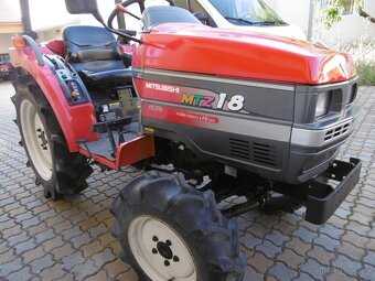 Malotraktor MITSUBISHI MTZ18D s rotavátorem - 7