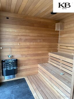 Zahradní sauna / kontejnerová sauna / venkovní sauna 8,0x3,0 - 7