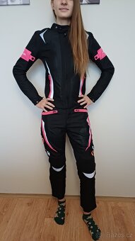 Kožená dámská kombinéza Probiker / Riding Tribe - 7