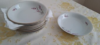 velká stará jídelní porcelánová souprava neúplná - 7