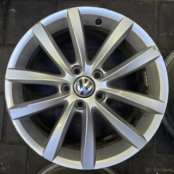 ORIGINÁL VW HLINÍKOVÉ DISKY 5x112 R17 - 7