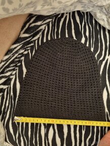 Homelesky čepice ručně háčkované - 7