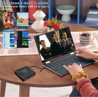 Externí CD/DVD mechanika - 7