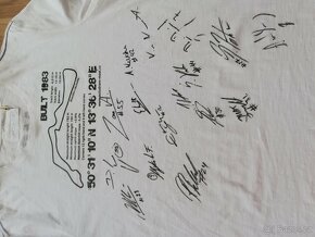 Tričko s podpisy Truck Prix 2015 - 7