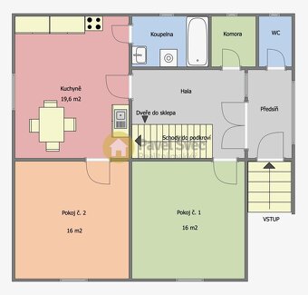 Prodej rodinného domu na pozemku 890 m2 v obci Radomyšl, okr - 7