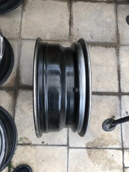 Prodám plechové disky 6J 5x112 ET47 (koncern VW) - 7