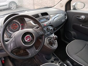 Fiat 500  1,1 benzín ,panorama,2015 - 7