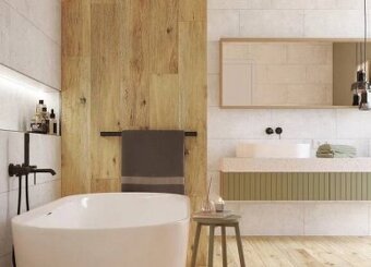 Keramická dlažba -dekor dřevo 20x120cm - 7